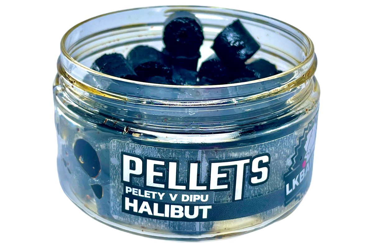 LK Baits Pelety v dipu Halibut 60g