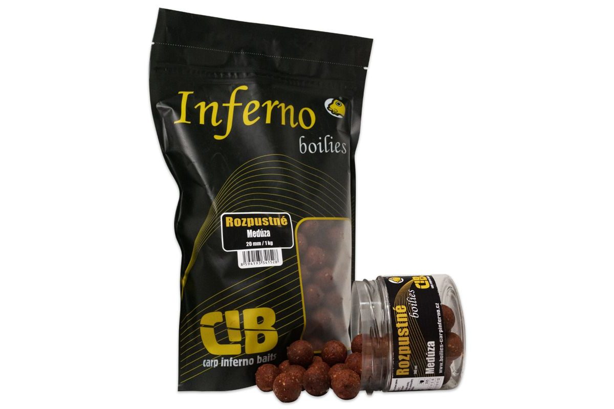 Carp Inferno Rozpustné Boilies Hot Line Medúza