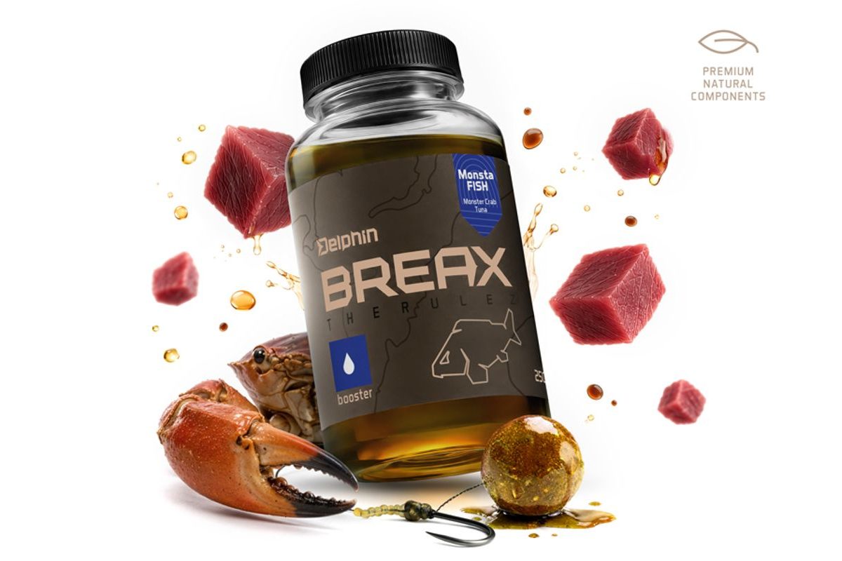 Delphin Booster BreaX/MonstaFISH Monster Krab-Tuniak 250ml