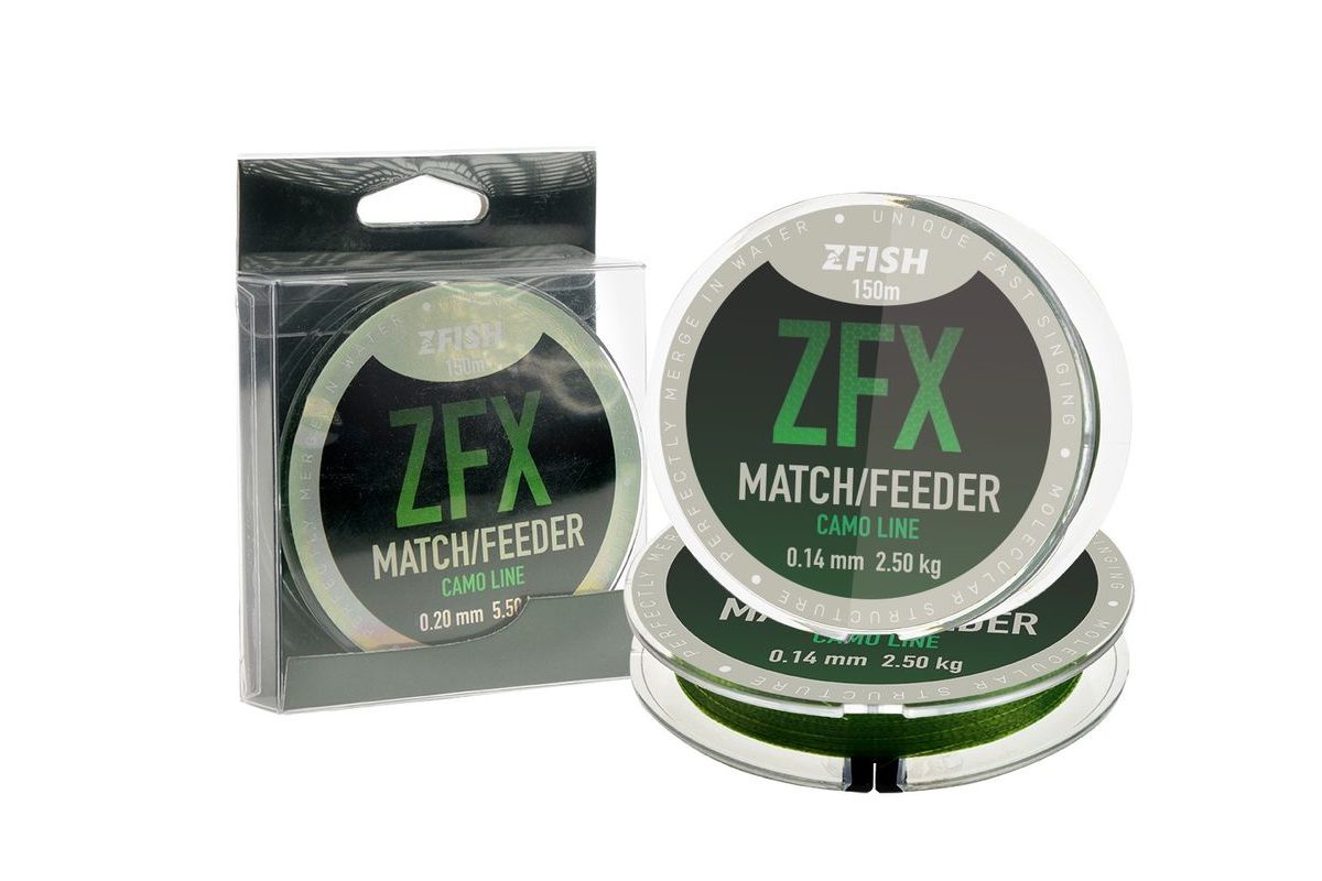 Zfish Vlasec ZFX Match/Feeder Camoline 150m