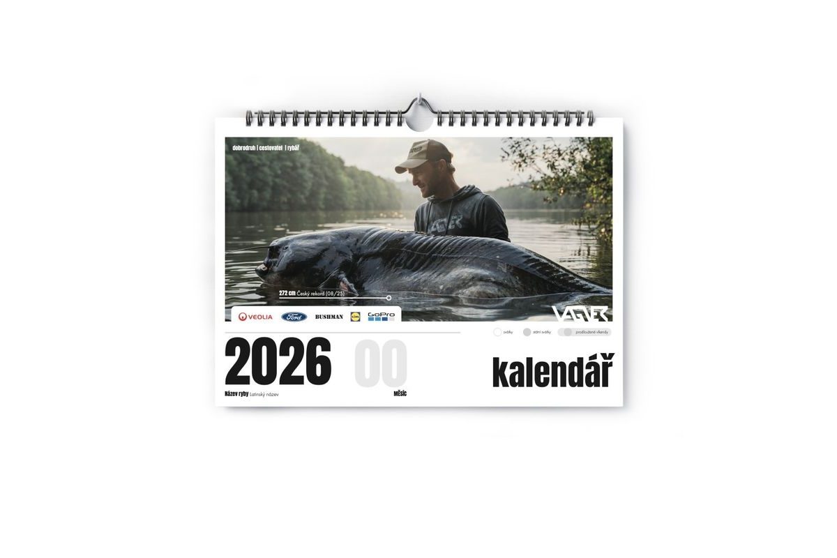 Vagner Kalendář A3 nástěnný 2026