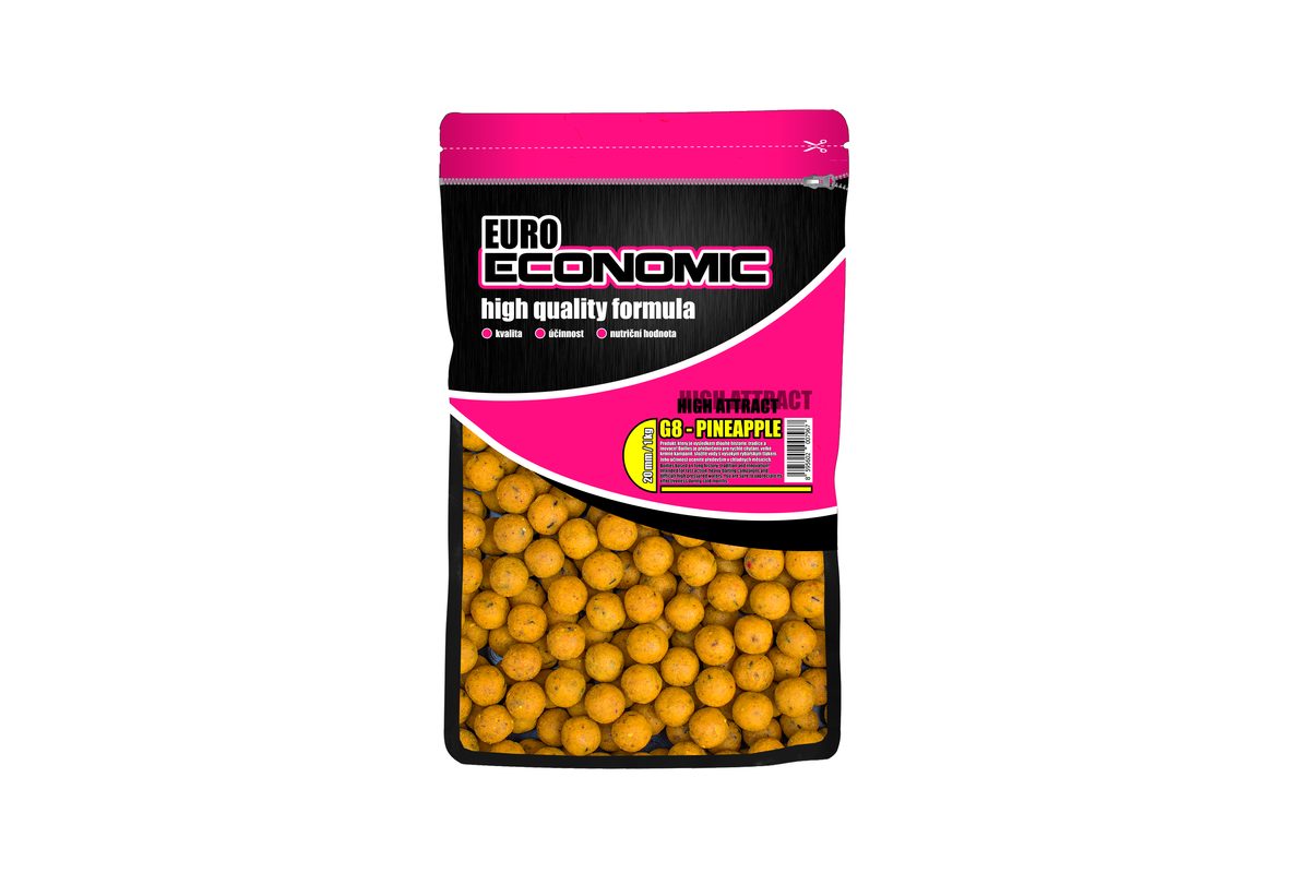 LK Baits Boilie Euro Economic G-8 Pineapple