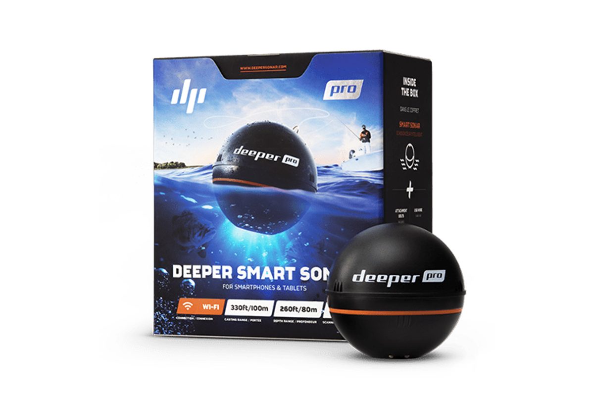Deeper Nahazovací sonar Wifi Fishfinder Pro