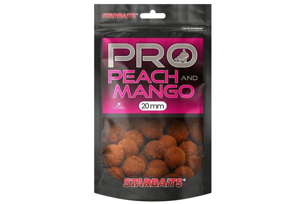 Starbaits Boilies Pro Peach Mango 200g