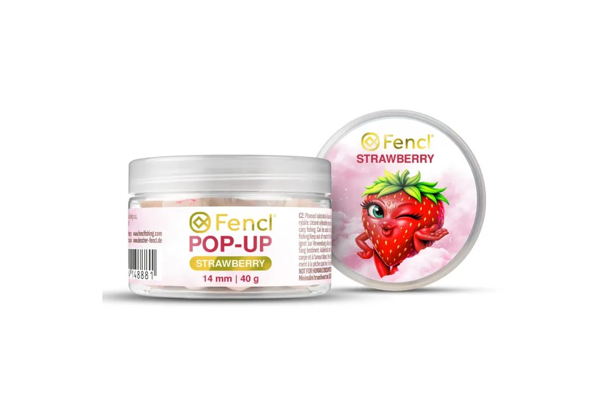Fencl Boilies Pop Up Strawberry