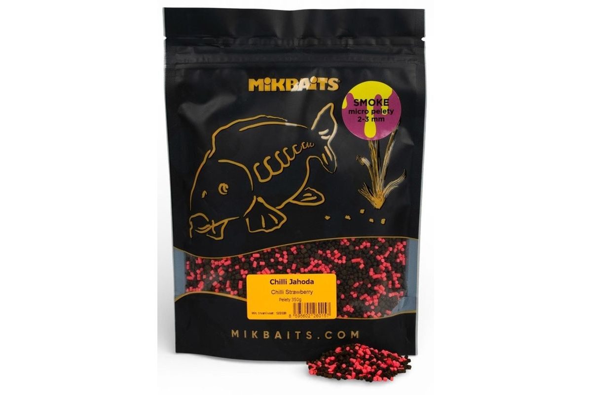 Mikbaits Smoke Micro pelety 2-3mm 350g