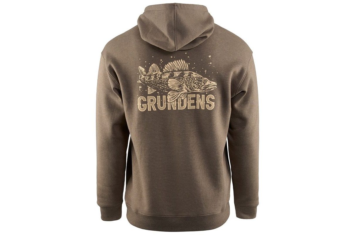 Grundéns Mikina King of the Lakes Hoodie Otter Heather