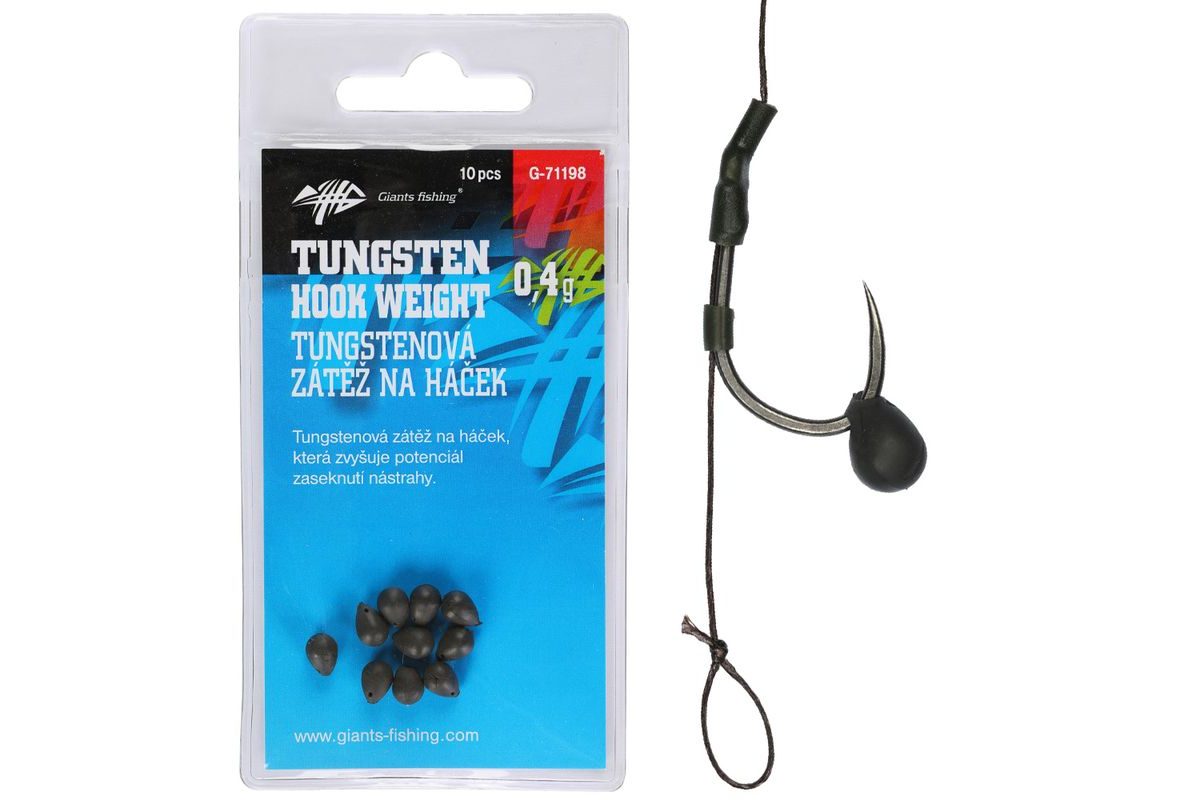 Giants fishing Zátěž na háček Tungsten Hook Weight 0,4g 10ks