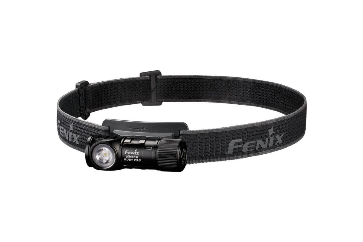 Fenix Čelovka HM51R Ruby V3.0 celočerná