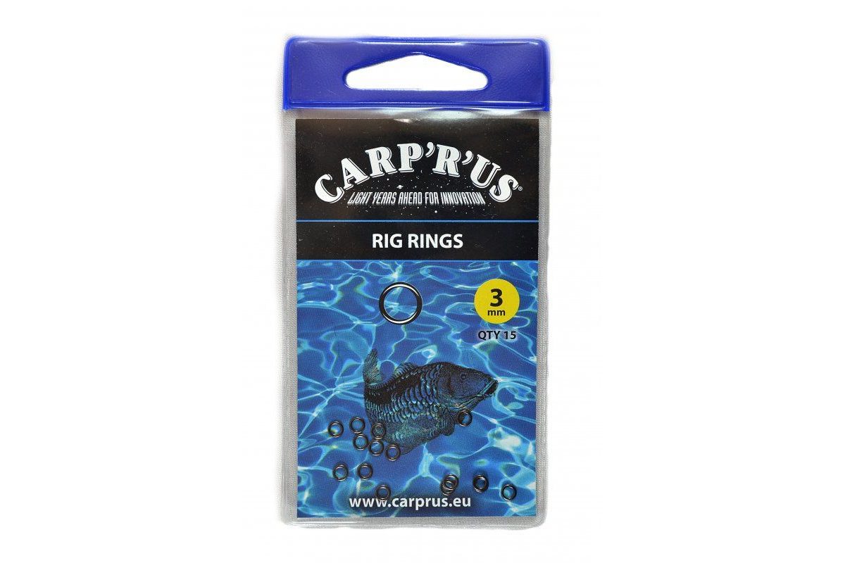 Carp ´R´ Us Kroužky na návazce Rig Rings 3mm 15ks