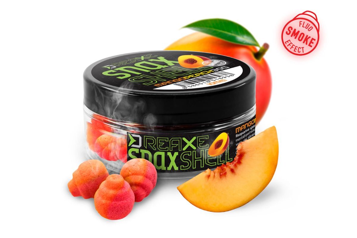 Delphin Nástraha D Snax Shell Mango-Broskev