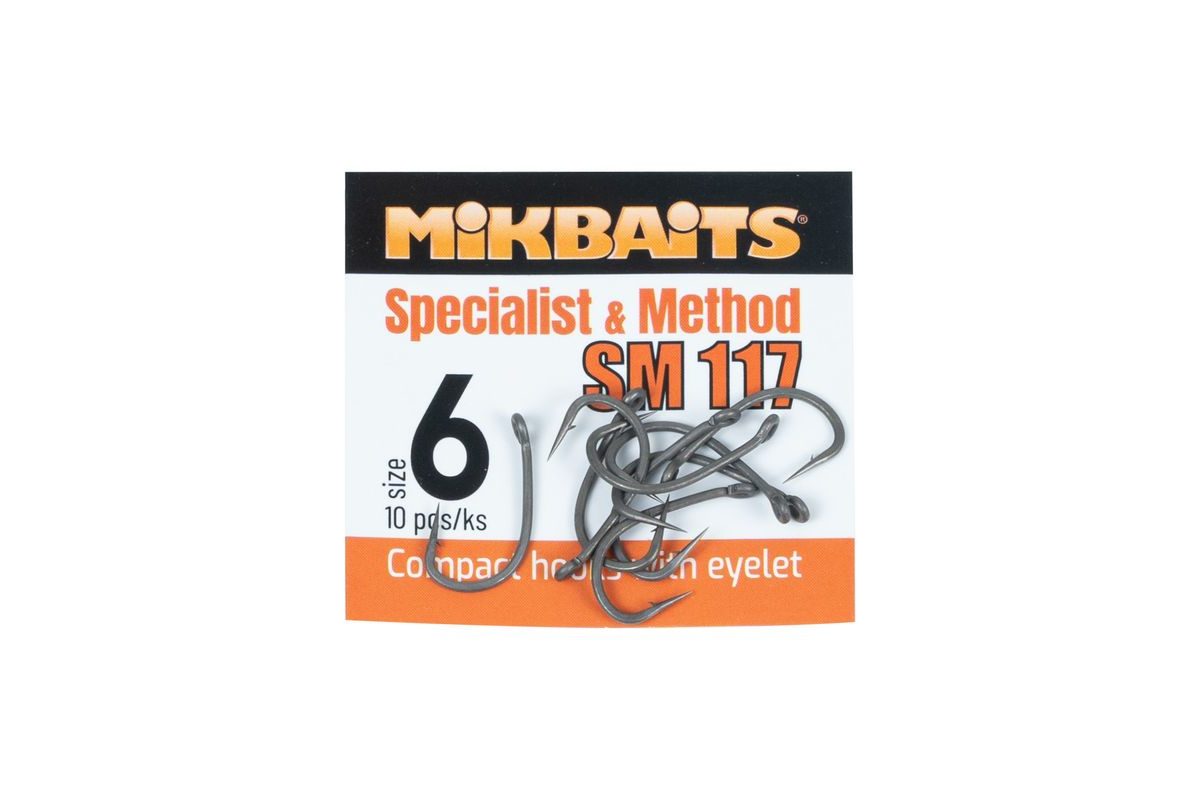 Mikbaits Háčky Specialist & Method SM 117 10ks