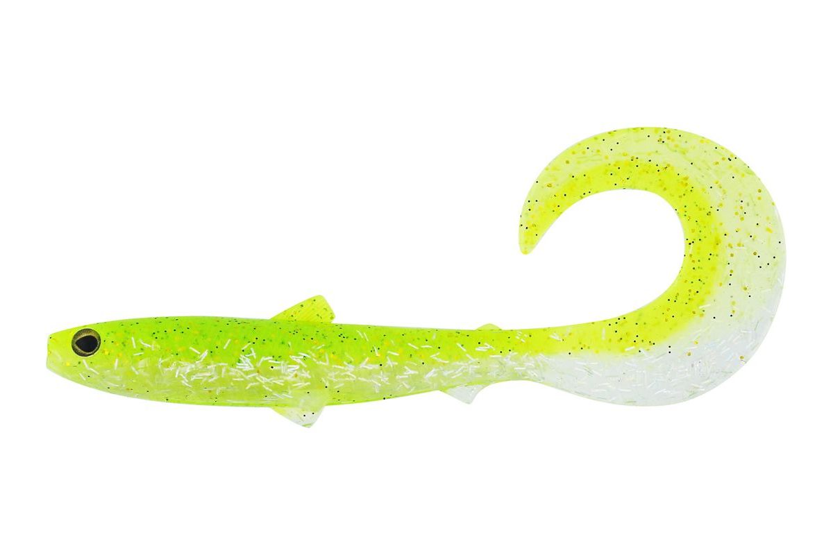 Westin Gumová nástraha Bullteez Curltail Holy Chartreuse