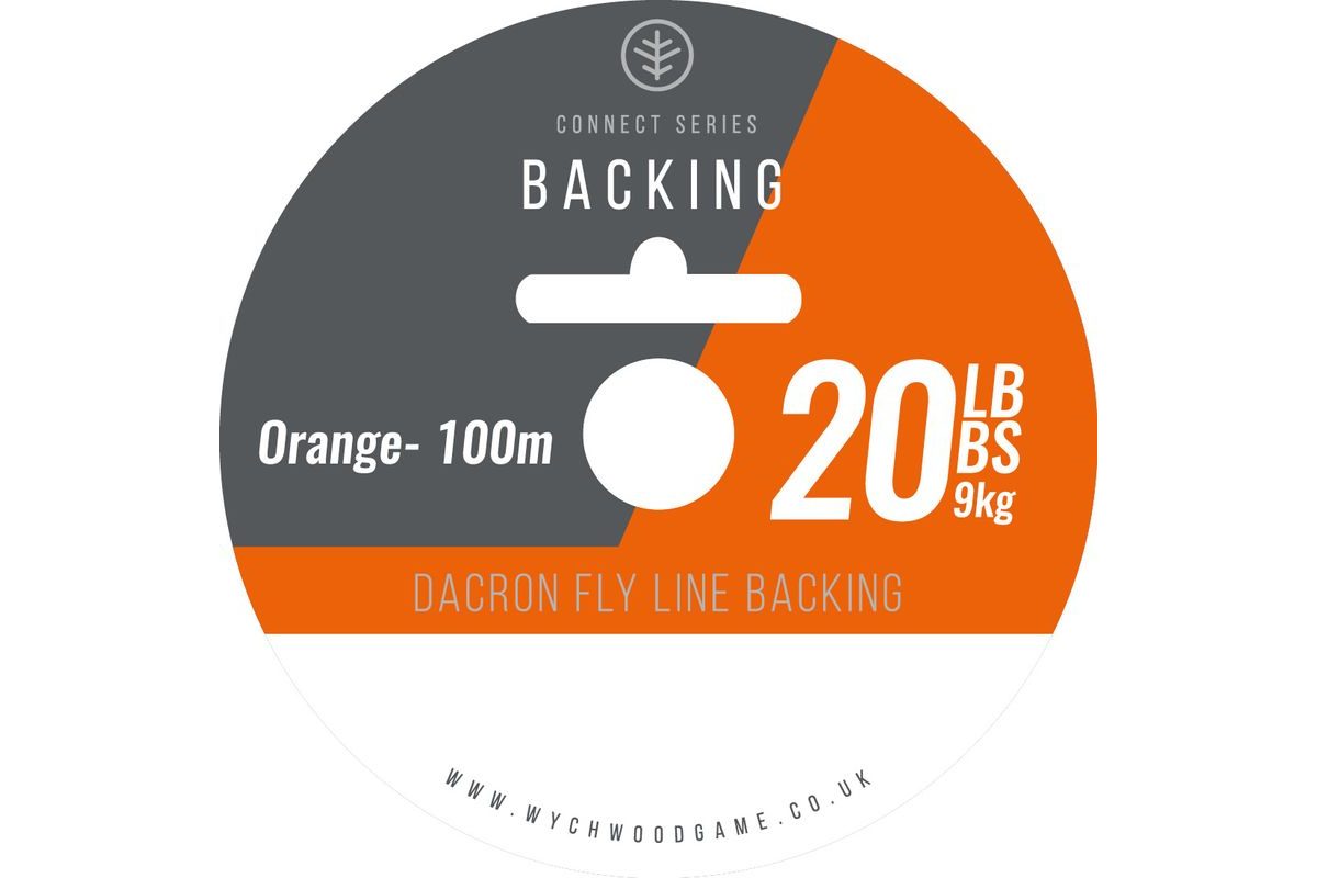 Wychwood Dacron Flyline Backing 20Lb 100m Orange
