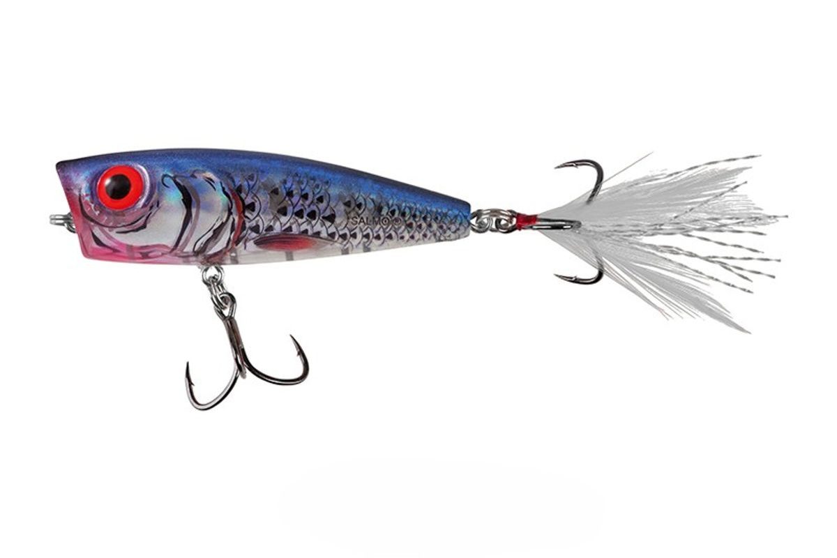 Salmo Wobler Rattlin' Pop Clear Blue Shiner
