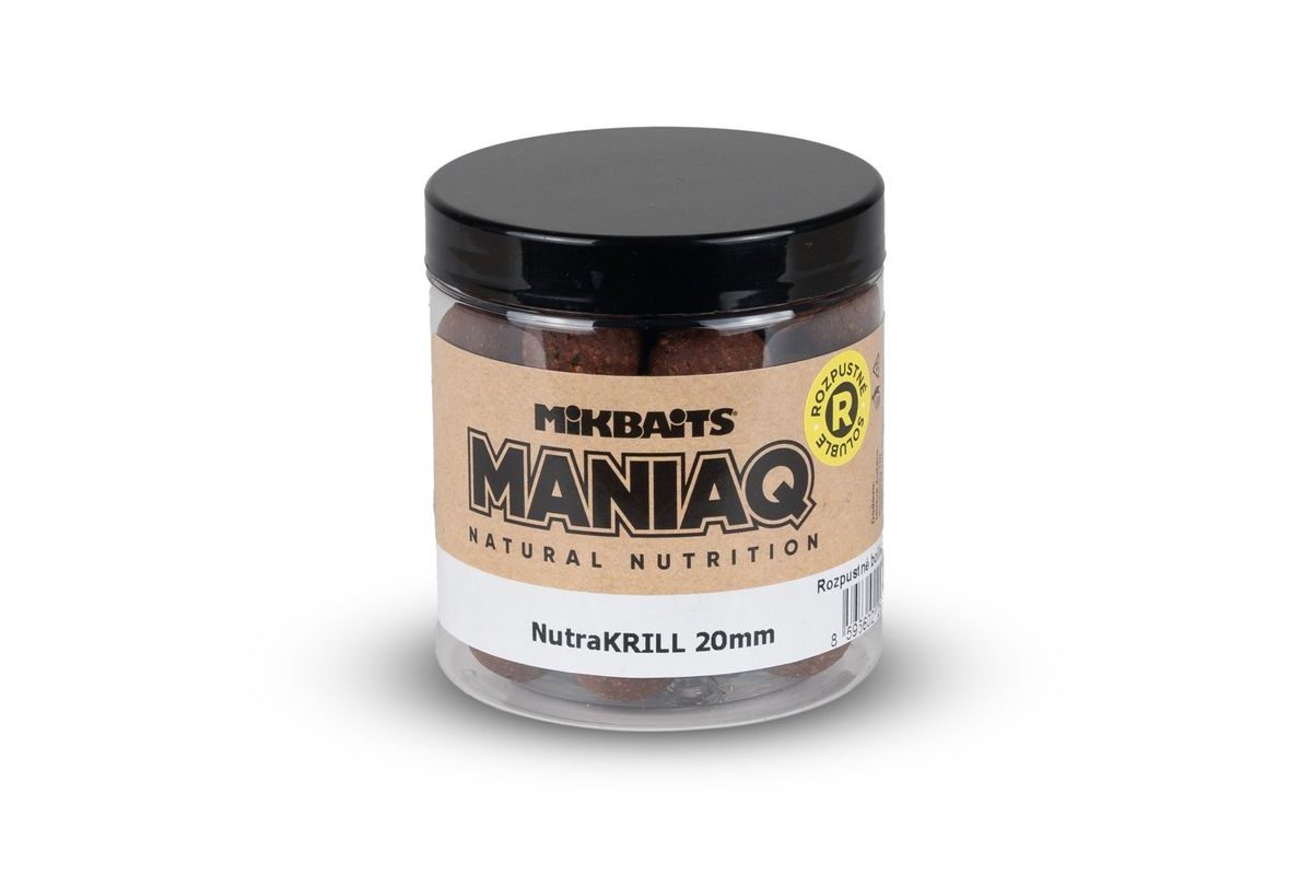 Mikbaits Rozpustné boilie ManiaQ NutraKRILL 250ml