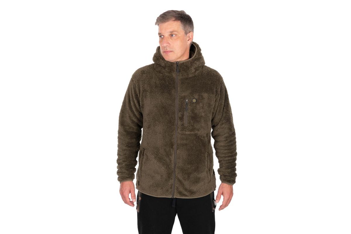 Fox Bunda Khaki HD Premium Full Zip Teddy Jacket