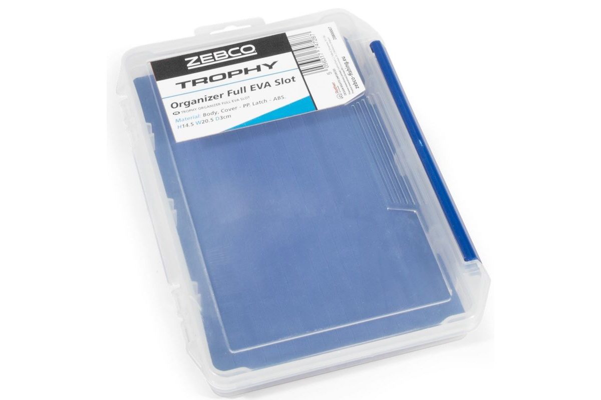 Zebco Krabička Trophy Organizer Full Eva Slot