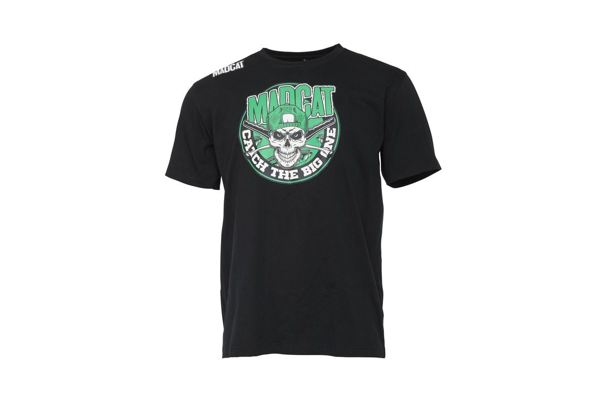 Madcat Tričko Skull T-Shirt Čierne