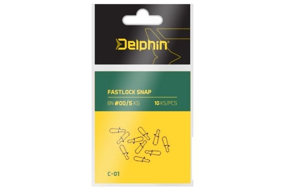 Delphin Karabinka Fastlock Snap C-01 10ks