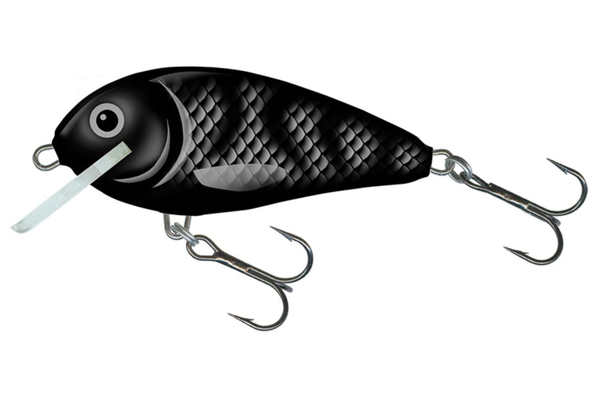 Salmo Wobler Butcher Sinking Black Shadow