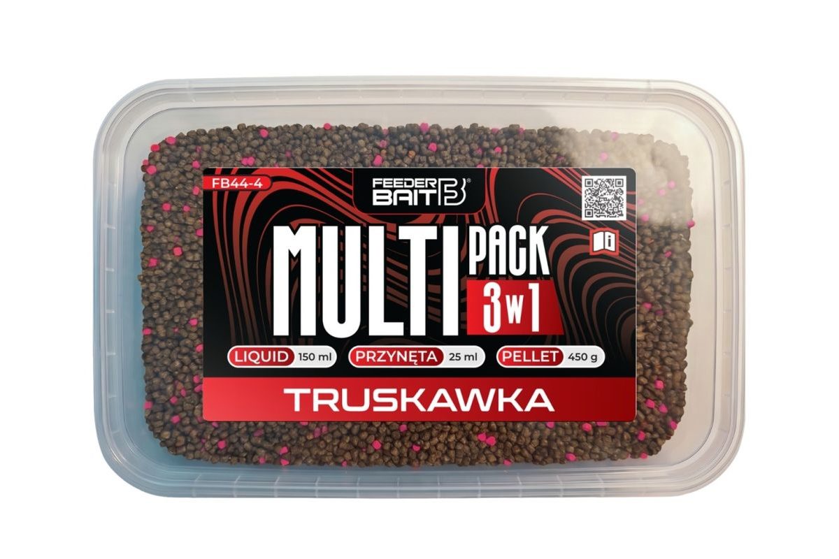 FeederBait Pelety Multipack 3v1