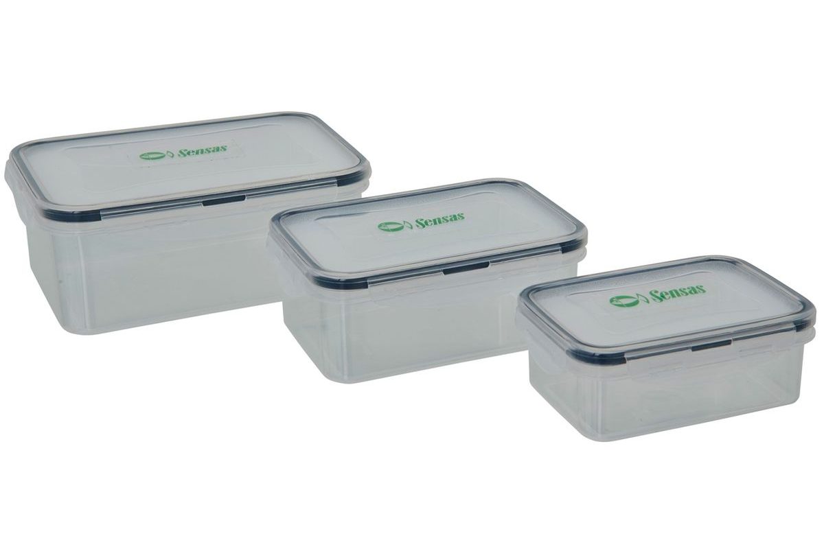 Sensas Krabička Waterproof Box Set 3ks