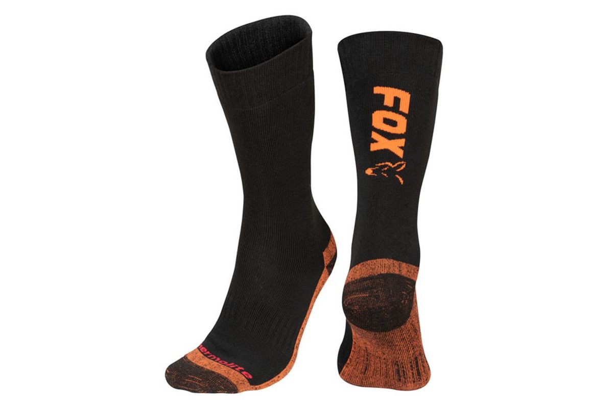 Fox Ponožky Collection Thermolite long sock Black/Orange