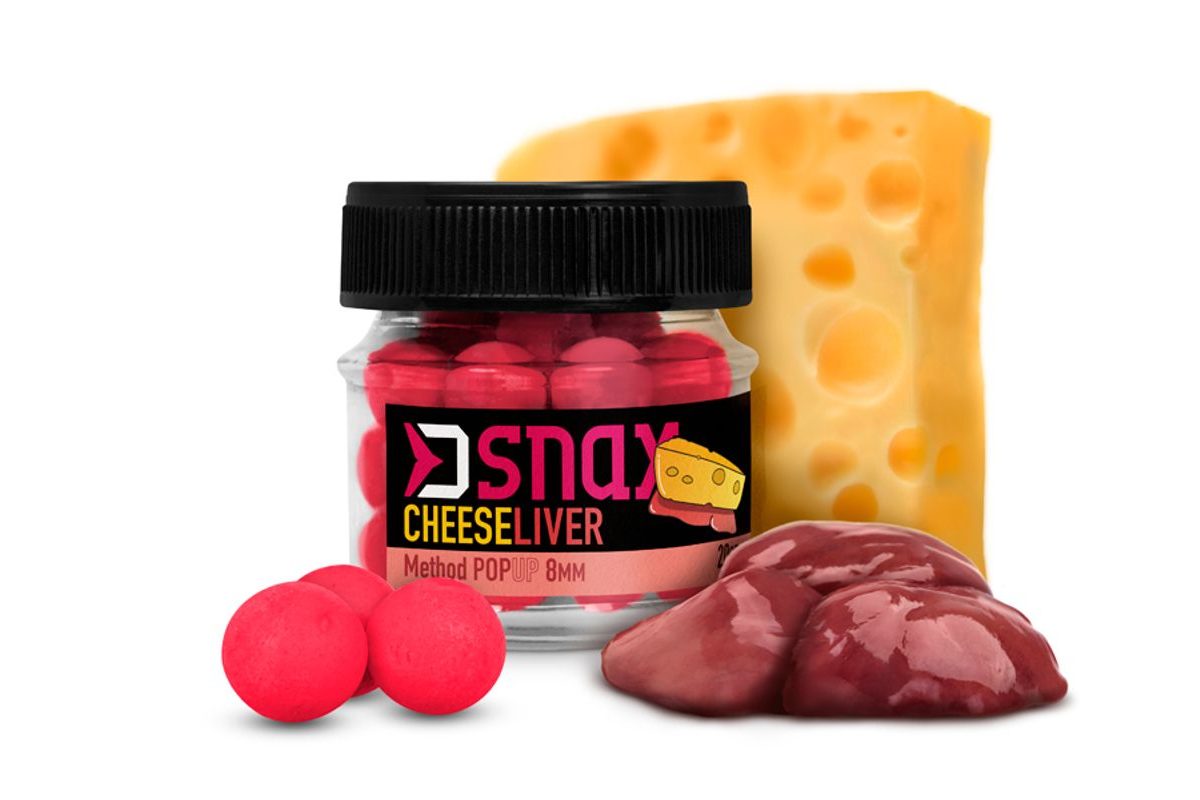 Delphin Plovoucí nástraha D Snax Pop Sýr-Játra 20g