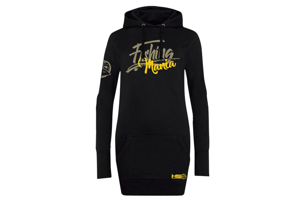 Hotspot Design Dlhá dámska mikina Fishing Mania