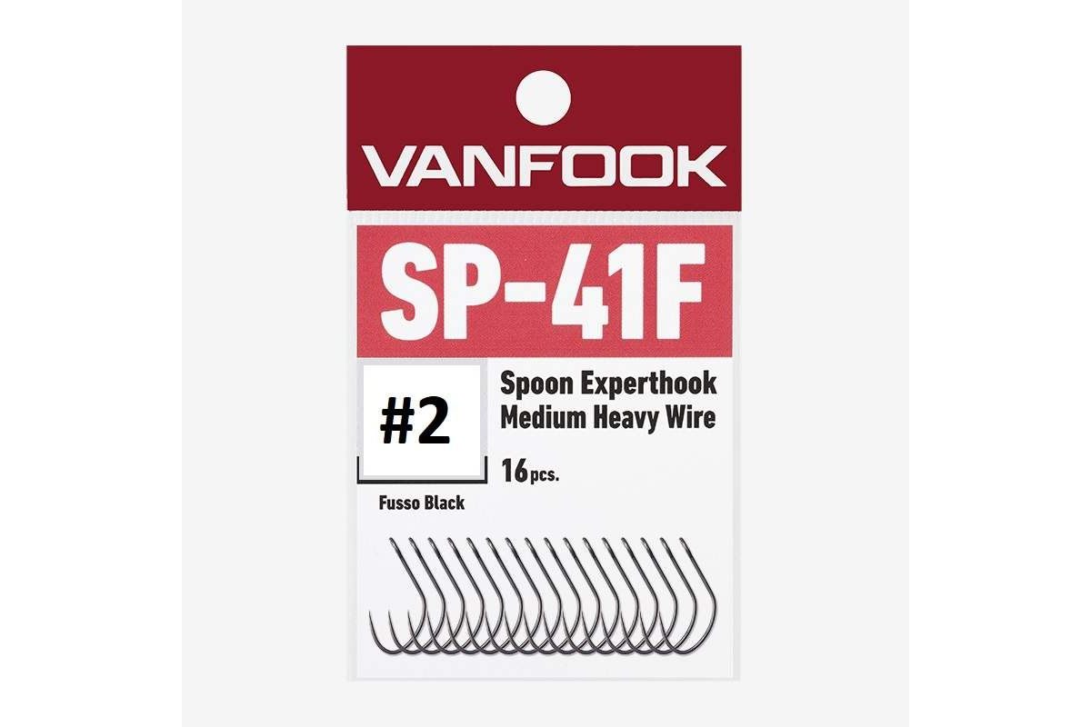 Vanfook Háčky na Plandavky SP-41F Spoon Experthook 16ks