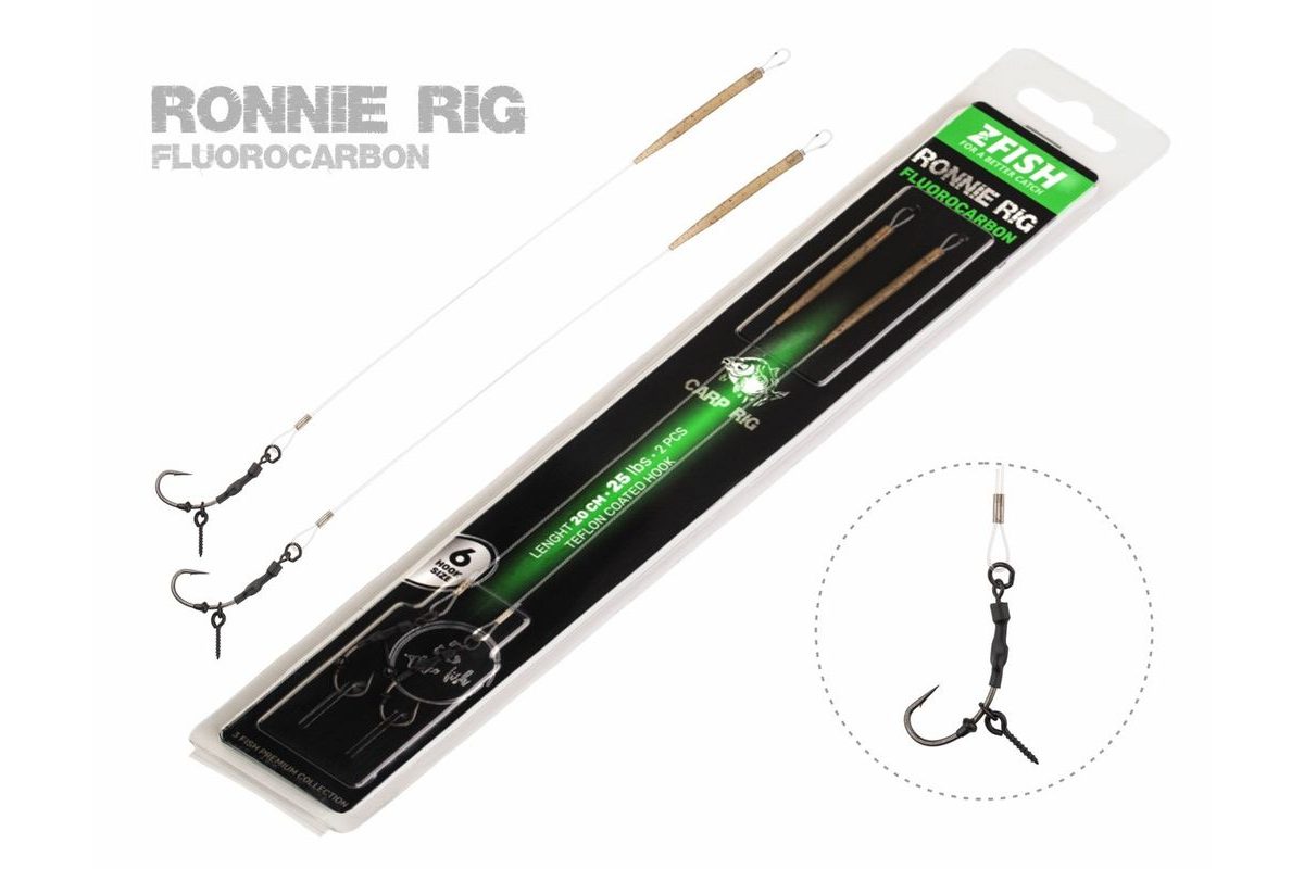 Zfish Návazec Fluorocarbon Ronnie Rig