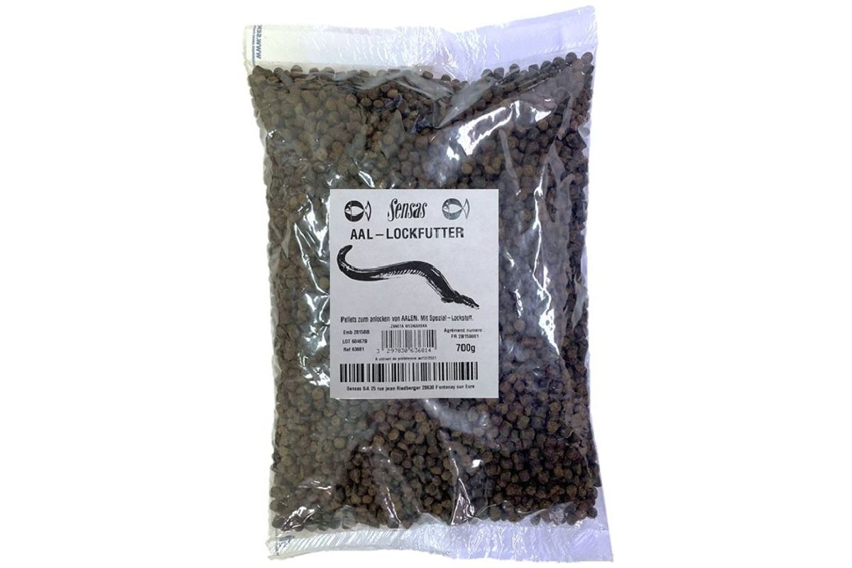 Sensas Pelety na úhory Aal Lockfutter 700g