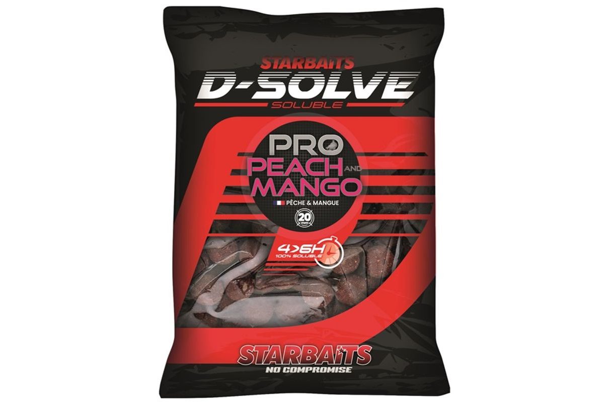 Starbaits Boilies D-Solve Pro Peach Mango 20mm 2,5kg