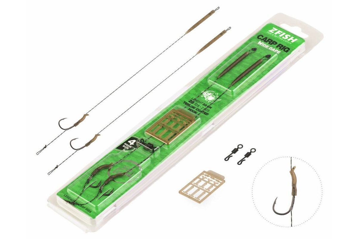 Zfish Náväzec Wide Gape Carp Rig