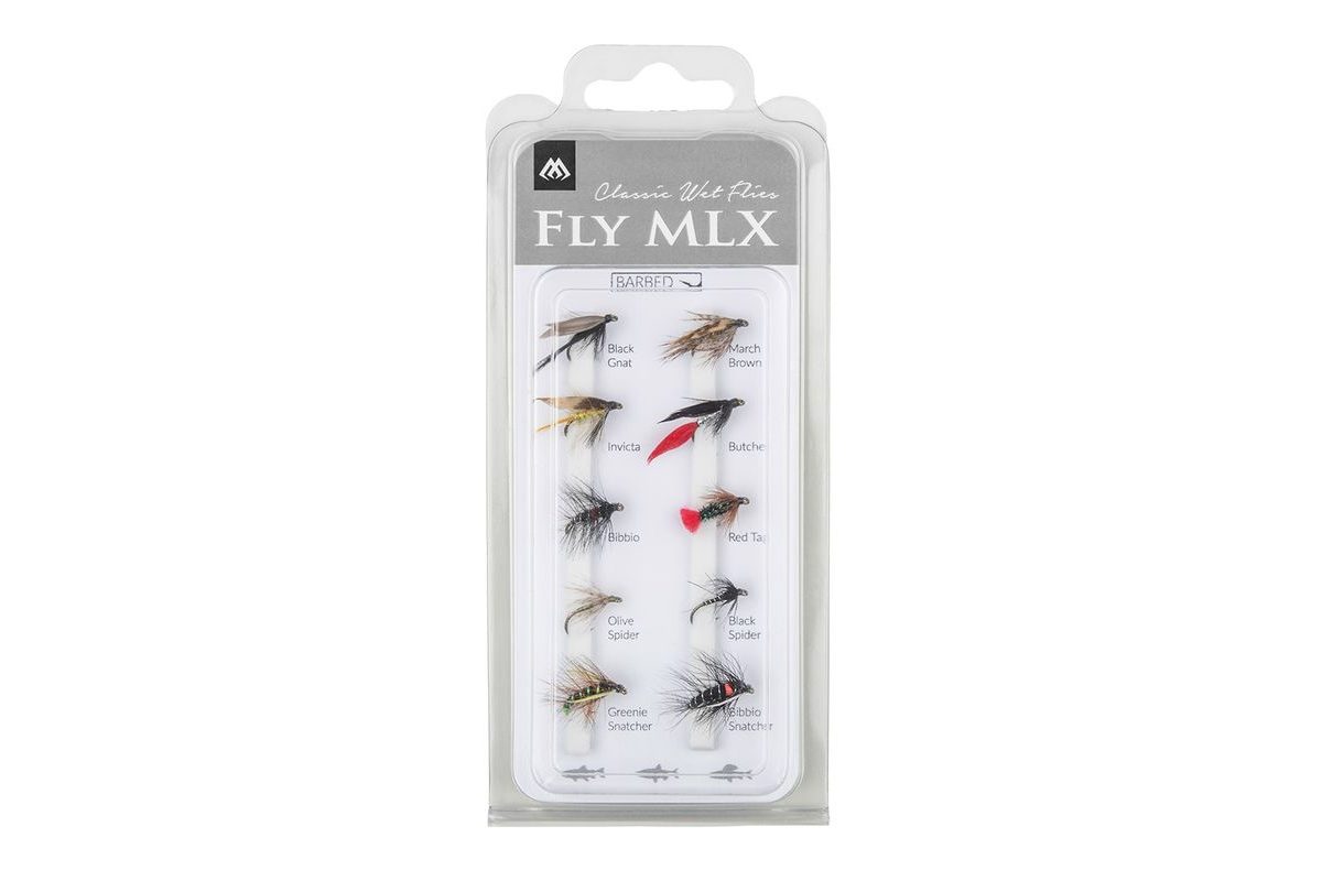 Mikado Sada mokrých mušek Wet Flies Barbed 10ks
