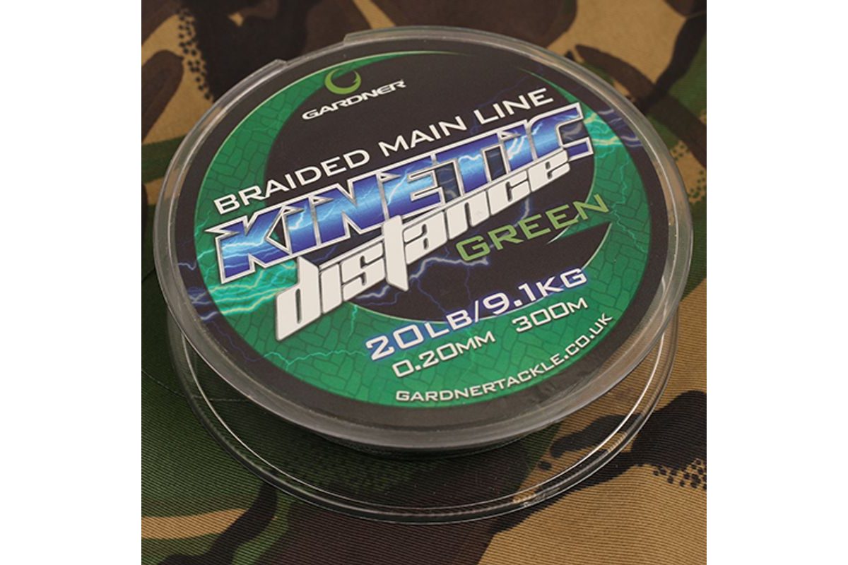 Gardner Splétaná šňůra Kinetic Distance Braid 0,20mm 20lb 300m