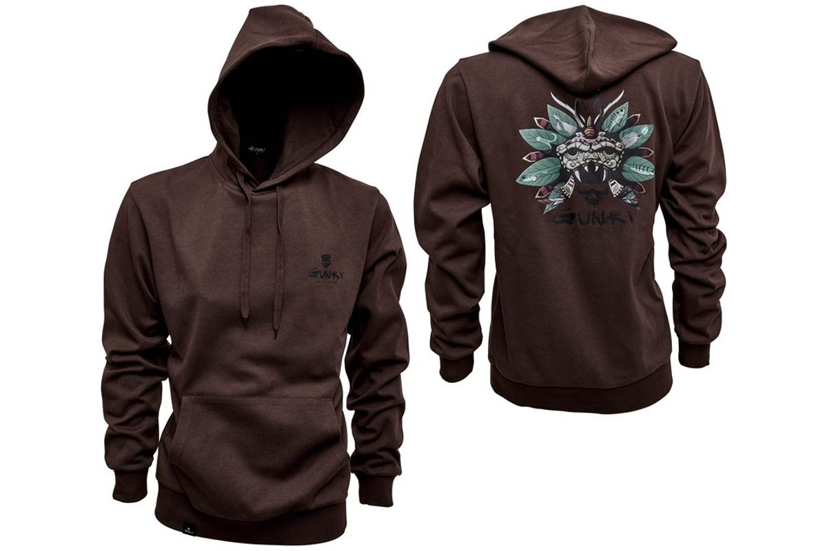 Gunki Mikina Chief Brown Hoody