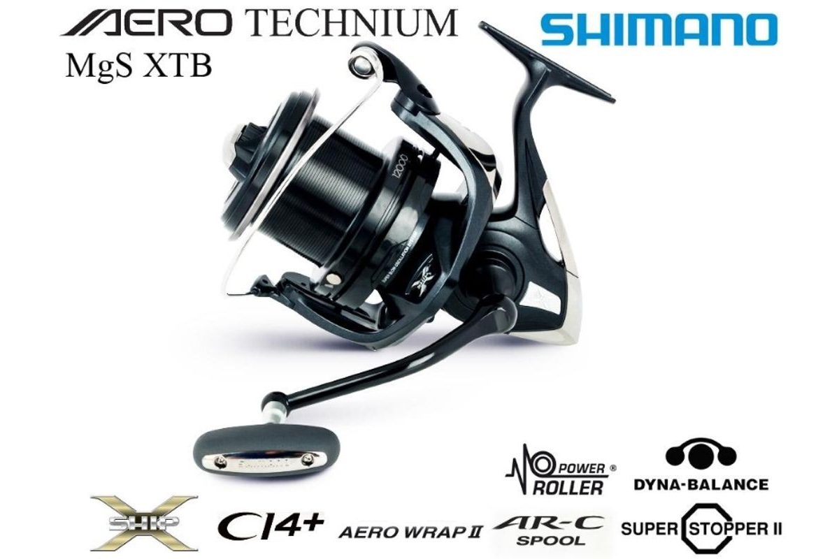 Predna Mode Shimano Naviják Aero Technium Mgs 12000 XTB | Predná brzda | Chyť a pusť