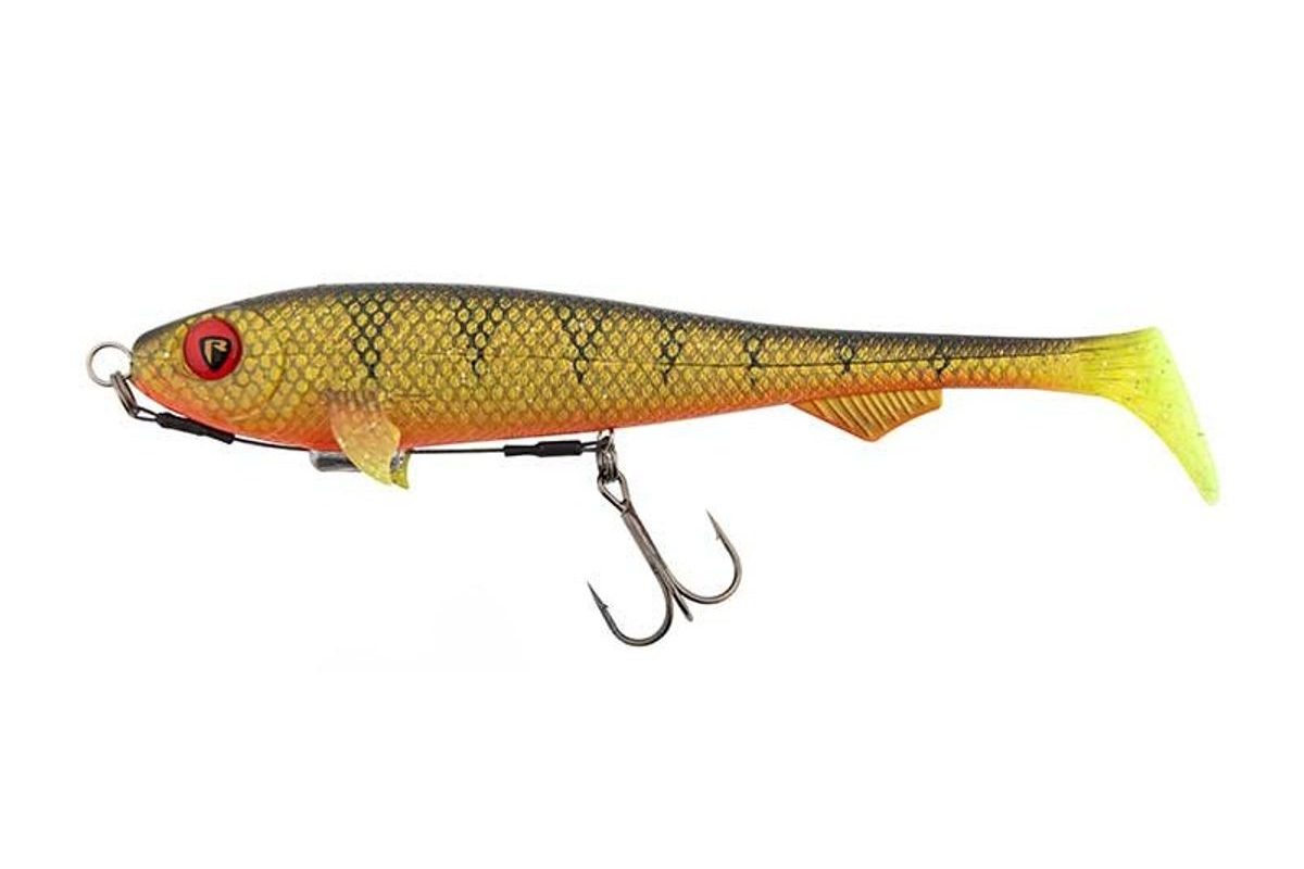 Fox Rage Gumová nástraha Super Slick Shad Loaded UV Natural Perch