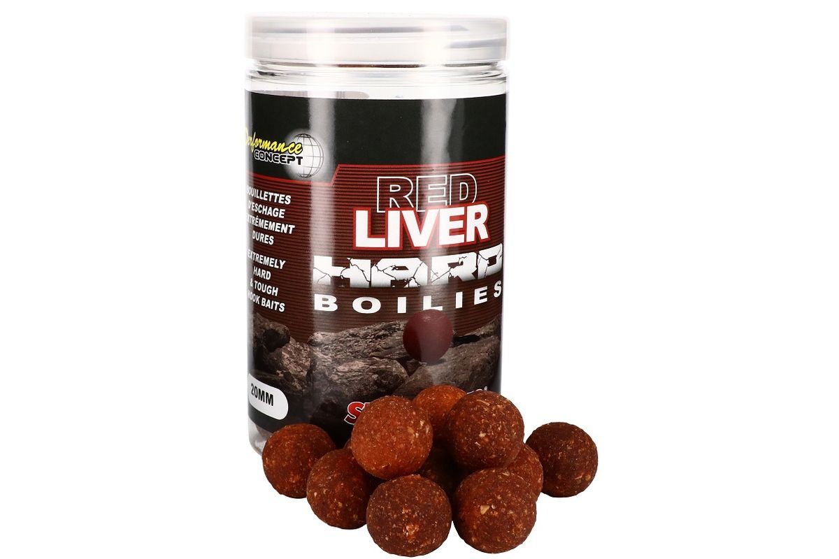 Starbaits Boilie Hard Red Liver 200g