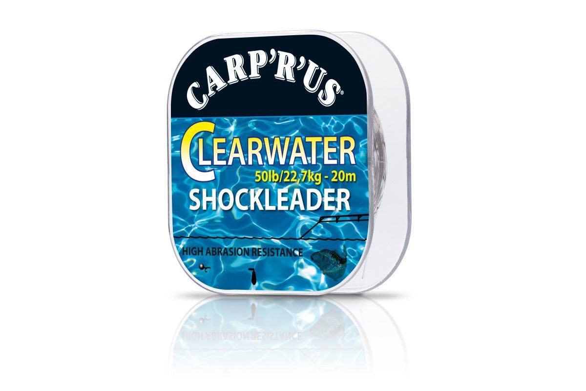 Carp ´R´ Us Fluorocarbon Clearwater Shockleader 50lb 20m