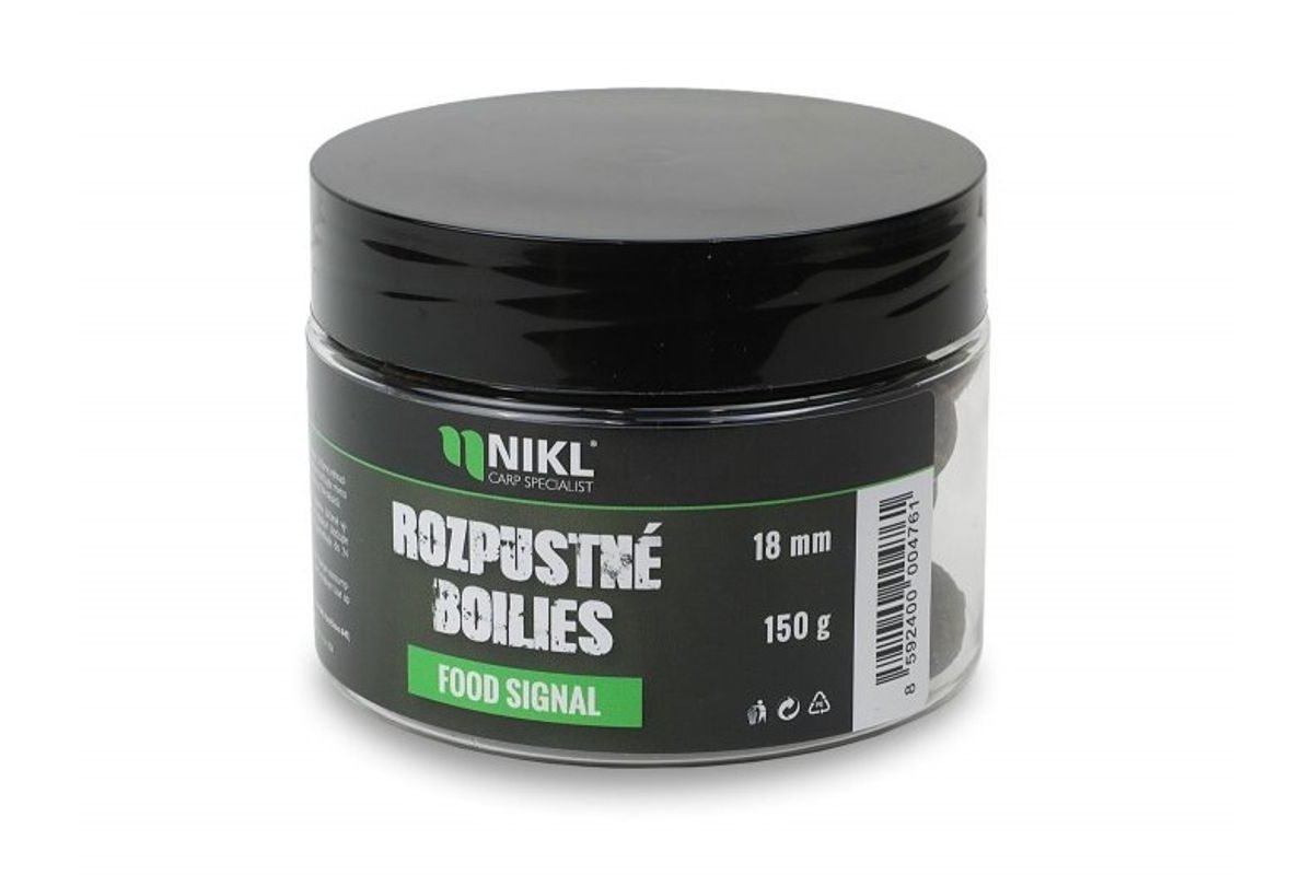 Nikl Rozpustné boilies Food signal 150g