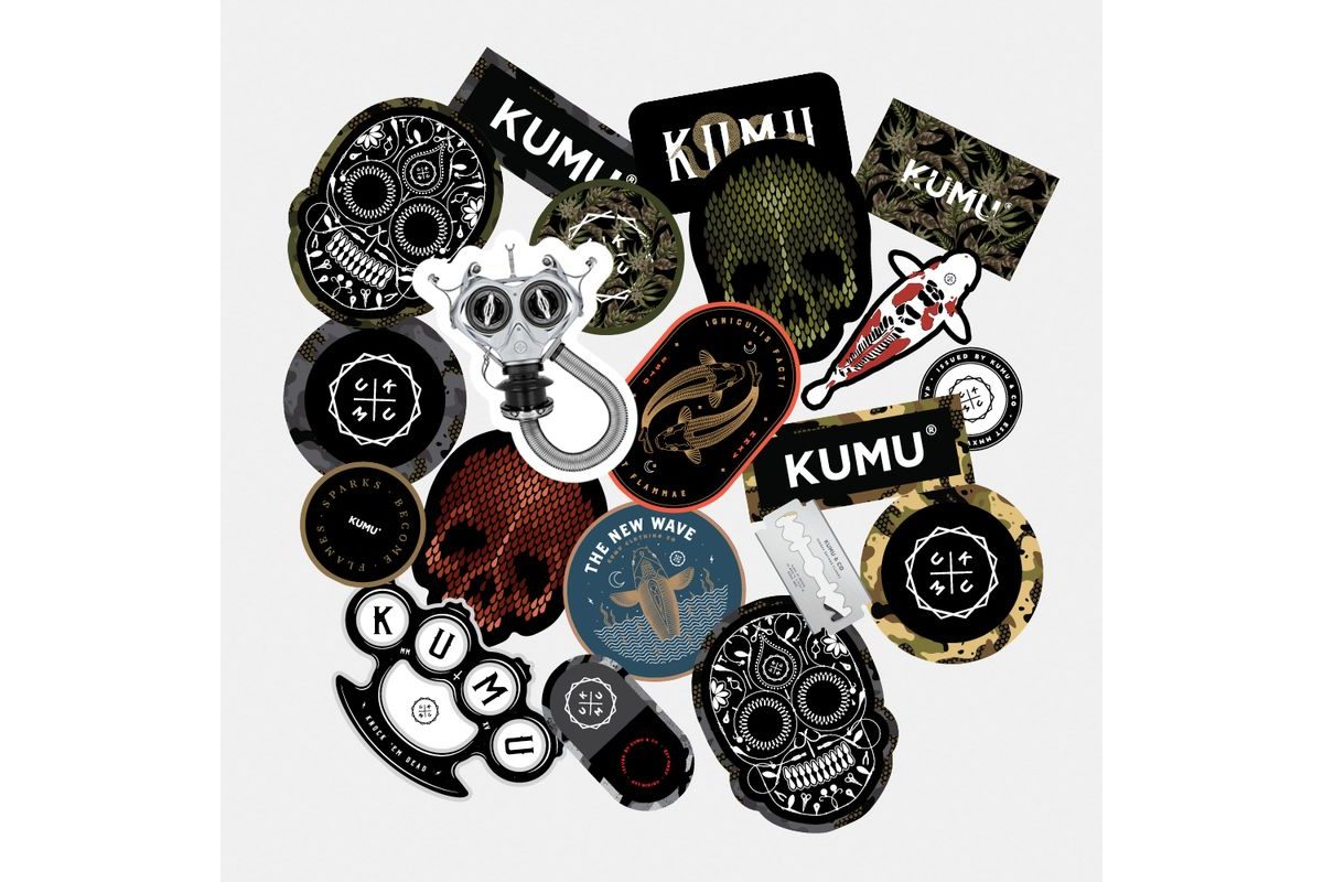 KUMU Balíček samolepek Stickerbomb 20ks