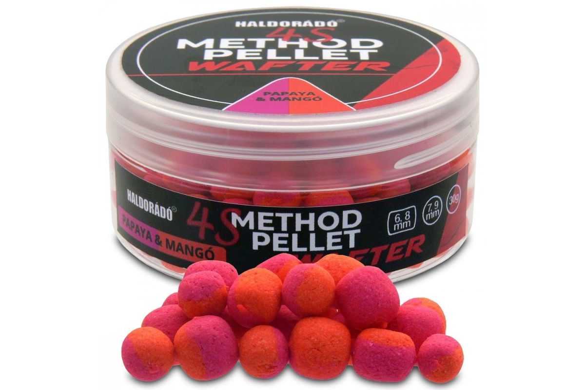 Haldorádó Pelety 4S Method Pellet Wafters 6+8mm/7+9mm 30g