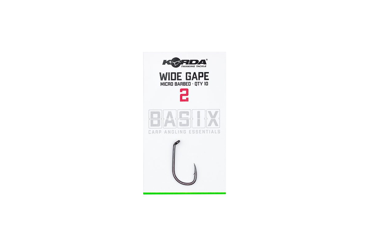 Korda Háčky Basix Wide Gape 10ks