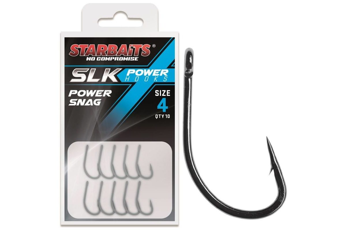Starbaits Háčky Power PTFE Teflon Power Snag 10ks