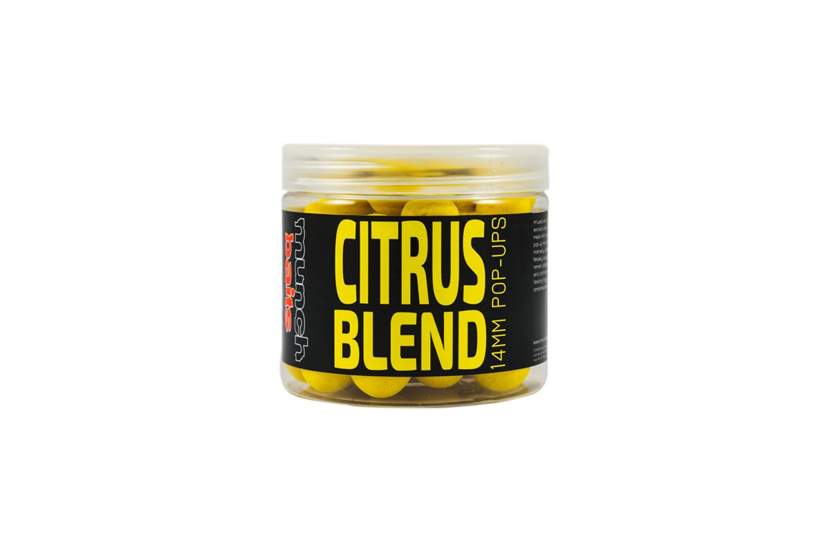 Munch Baits Plovoucí Boilie Visual Range Pop-Ups Citrus Blend 100g
