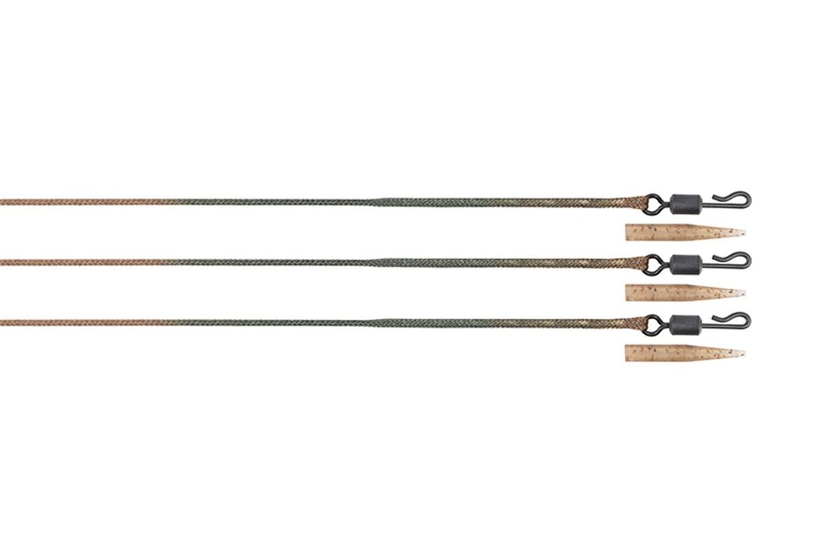 Fox Montáž Edges Camo Leadcore Leaders 50lb 3ks