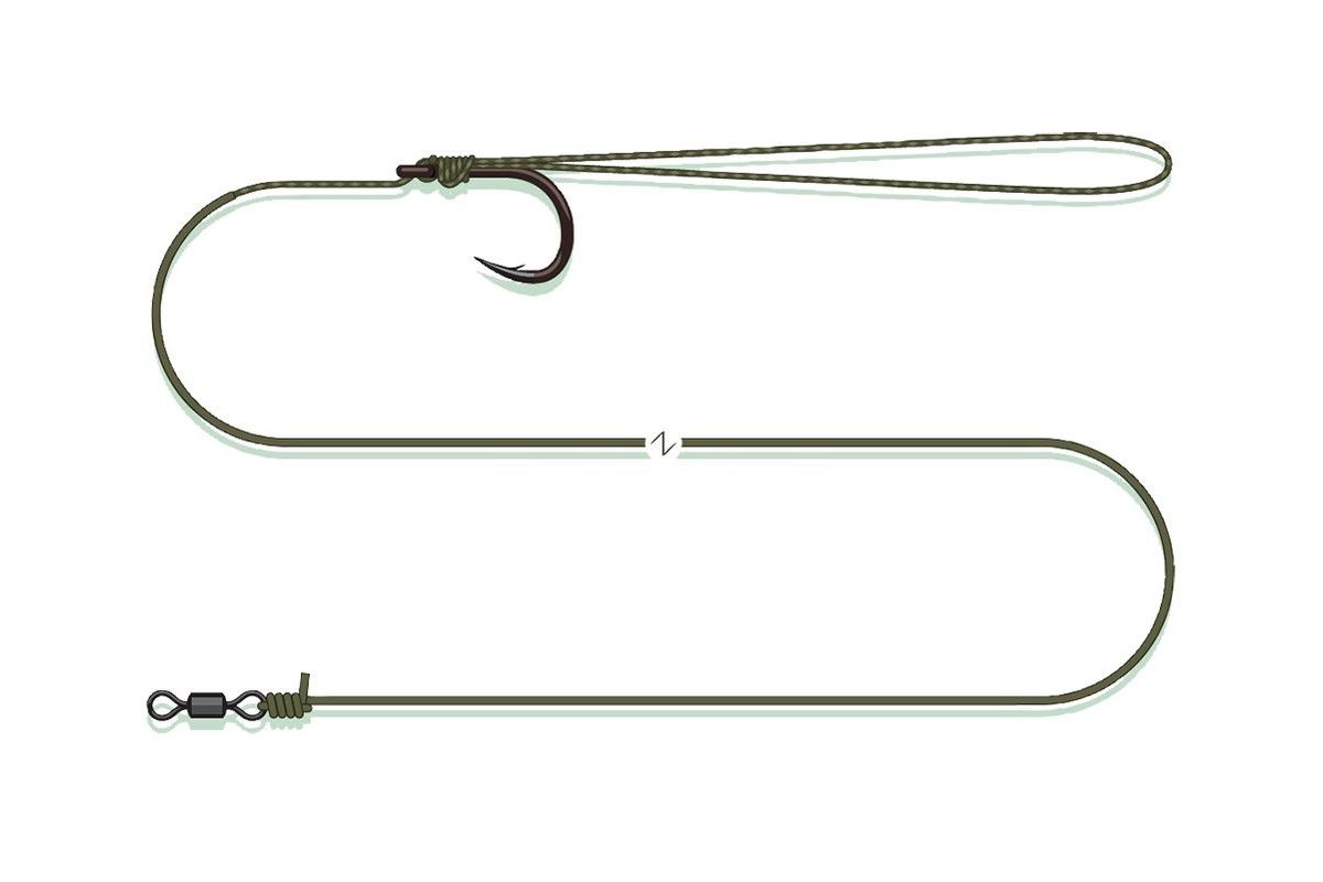 Madcat Návazec Coated Pellet Rig Sinking